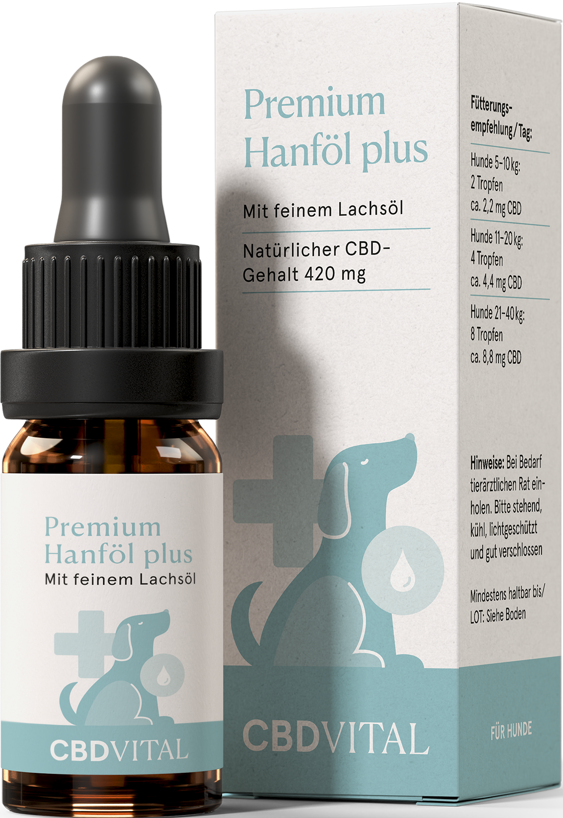 CBD Vital Hanföl für Hunde 10 ml