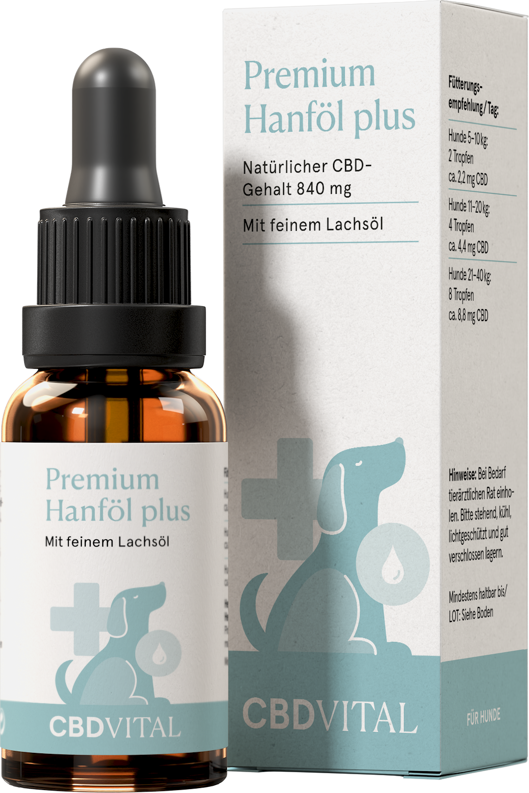 CBD Vital Hanföl für Hunde 20 ml