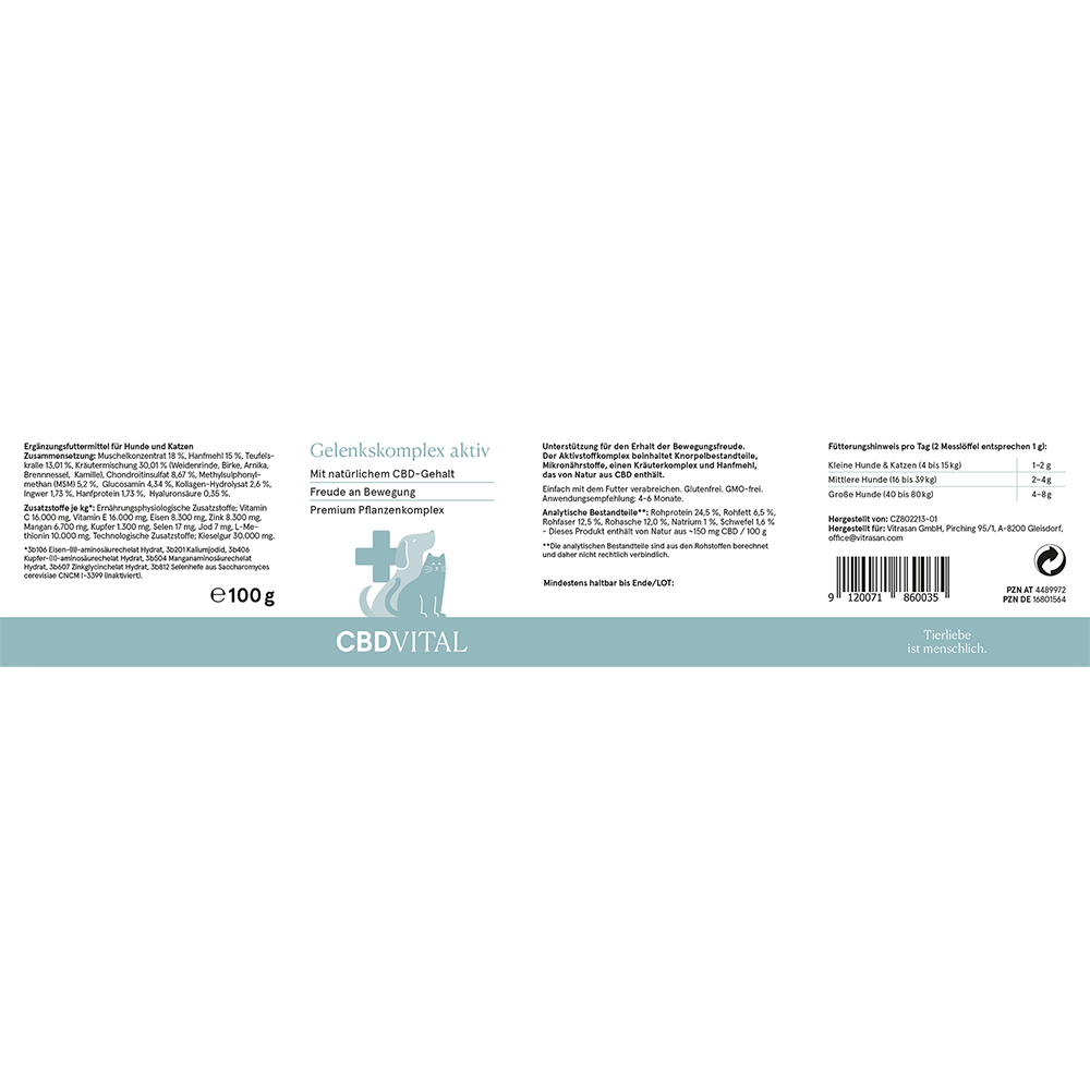 CBD Vital Gelenkskomplex aktiv