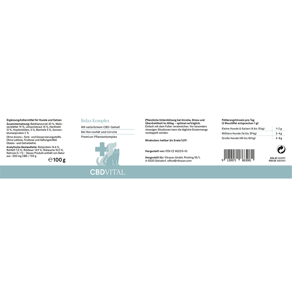 CBD Vital Relax Komplex